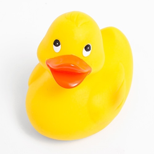 Ducks Spirit, Toysmith, Yellow, Rubber Duck, Gifts, Kids, 3.5", Squeaky, 6701